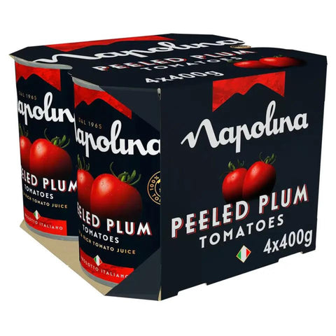 Napolina Peeled Plum Tomatoes 6 x 4 x 400g