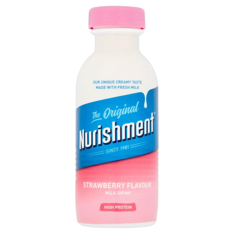 Nurishment ORIGINAL Strawberry Flavour Milk Drink 6 x 330ml