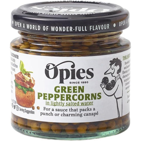 Opies Green Peppercorns in Lightly Salted Water 115g