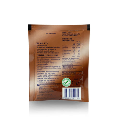 Pearce Duff's Blancmange Chocolate Flavour 18 x 41g