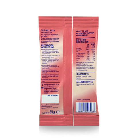 Pearce Duff's Blancmange Raspberry Flavour 18 x 35g