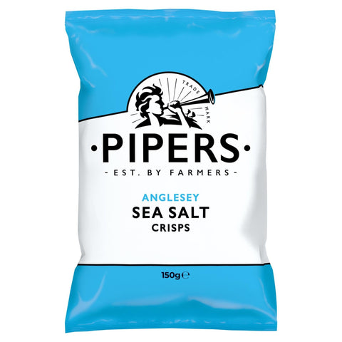 Pipers Christmas Selection Box Gift Bundle | 3 Flavours of Crisps | 1 of Each Flavour | 150g Bags with Pipers Tote Bag