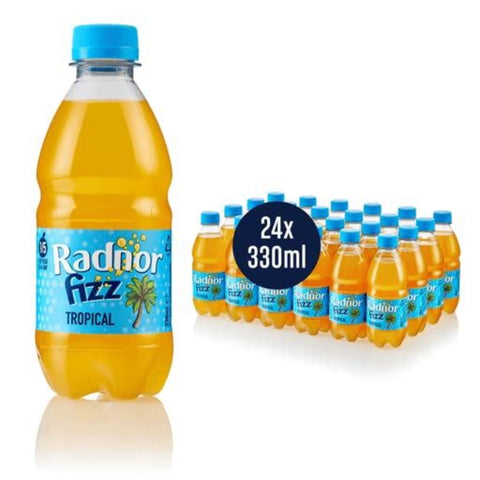 Radnor Fizz Tropical Juice Drink 24 x 330ml Bottles