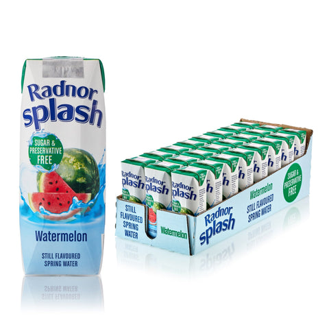 Radnor Splash Sugar Free Watermelon Tetra-Pak 24 x 250ml