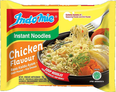 Indomie Chicken Flavour Noodles 40x70g