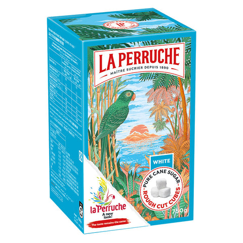 La Perruche Rough Cut White Sugar Cubes 1kg