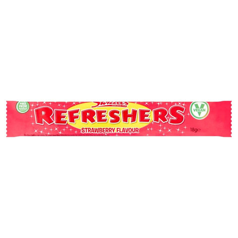 Swizzels Refreshers Strawberry Flavour Chew Bar 60 x 18g