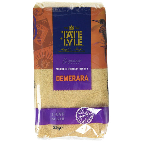 Tate & Lyle Unrefined Demerara 4 x 3kg