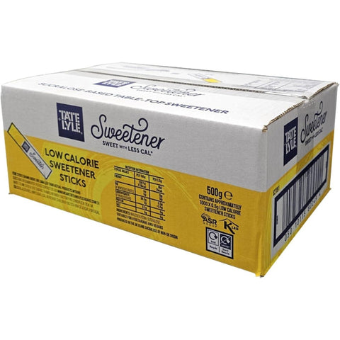 Tate & Lyle Sweetener STICKS 1000 x 0.5g - 1 Box