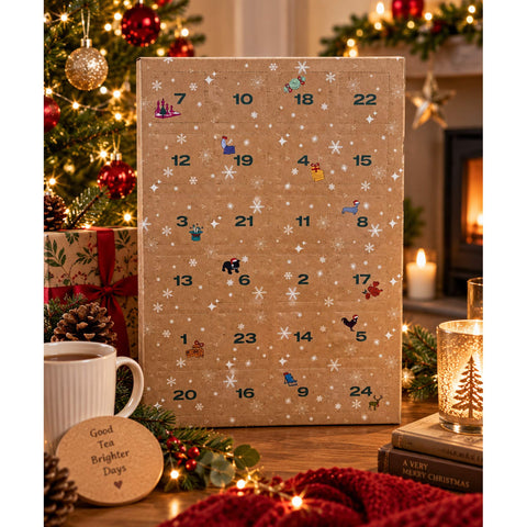 Teapigs 24 Days of Tea Christmas Advent Calendar, packaging photo 2