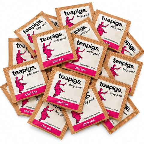 Teapigs Chai Tea 50 Envelopes, packaging photo 1