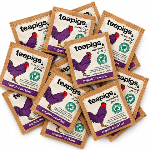 Teapigs English Breakfast Tea 50 Envelopes, packaging photo 1