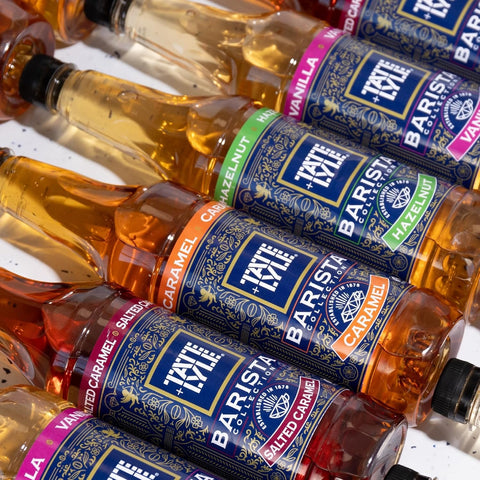 Tate & Lyle - Custom Case Pure Cane Sugar Syrups - Choose your Own - With Pumps Options - Fairtrade, Vegan and Vegetarian Friendly - Cold Drinks and Hot Drinks - 750ml x 4