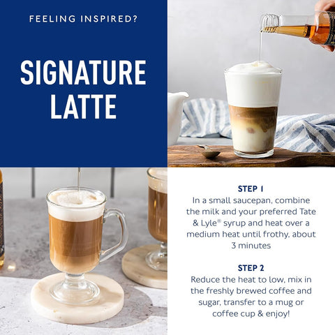 Tate & Lyle - Custom Case Pure Cane Sugar Syrups - Choose your Own - With Pumps Options - Fairtrade, Vegan and Vegetarian Friendly - Cold Drinks and Hot Drinks - 750ml x 4