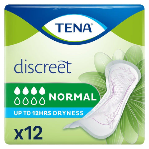 Tena Lady Discreet Incontinence Normal Pads 6 x 12 pack