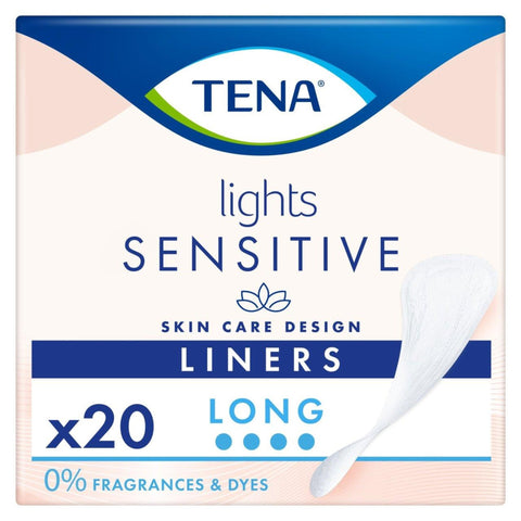 Lights By Tena Long Incontinence Liners 4 x 20 pack
