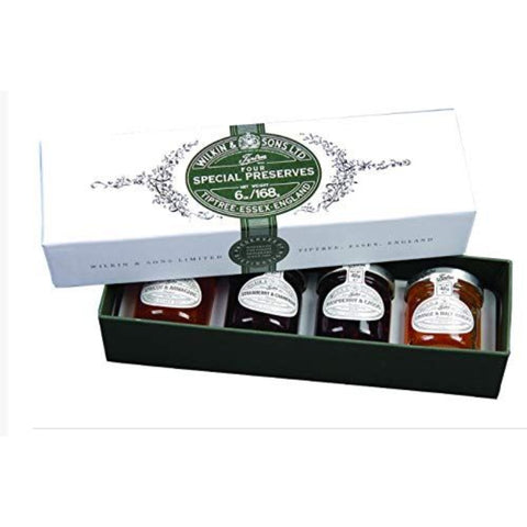 Tiptree Four Special Preserves 4x 42g Jars in Presentation Box