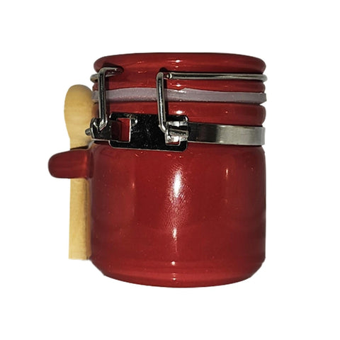 Tiptree Red Mini Kilner Jar with Spoon