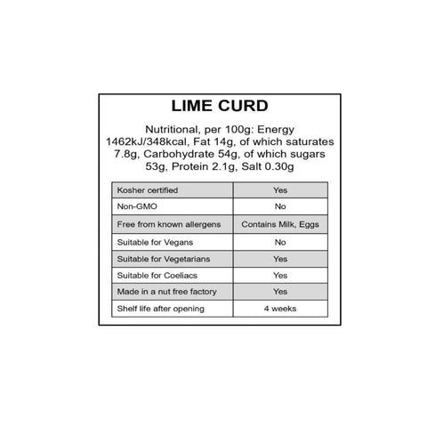 Tiptree Lime Curd 312g