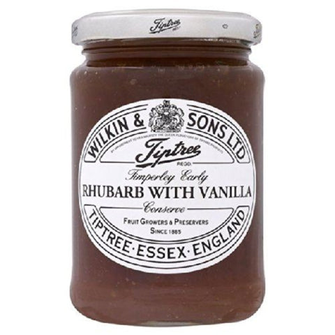 Tiptree Timperley Early Rhubarb with Vanilla Conserve 340g