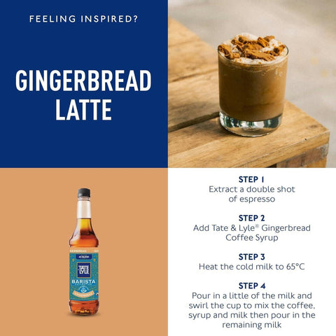 Tate & Lyle Gingerbread Syrup 750ml, product photo 6 of 6