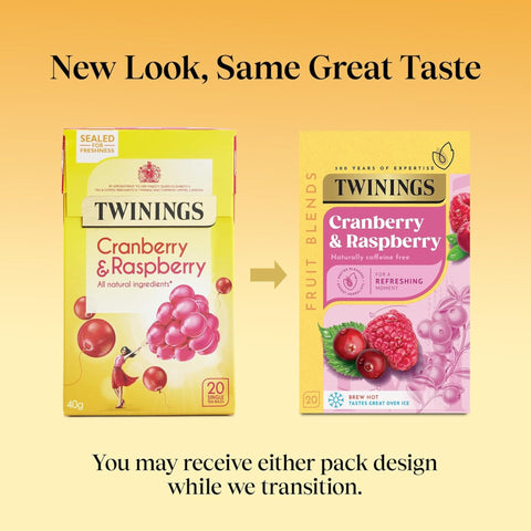 Twinings Cranberry & Raspberry Envelope 240 x 2g