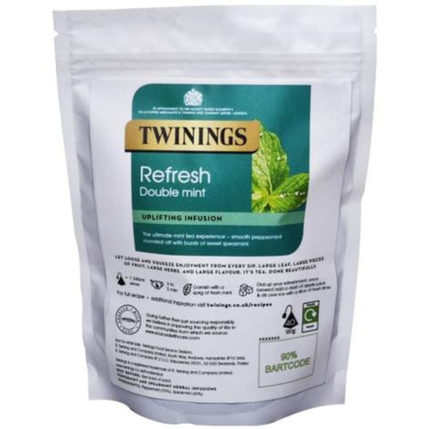 Twinings Refresh Double Mint Pyramid Bag 2 x 40