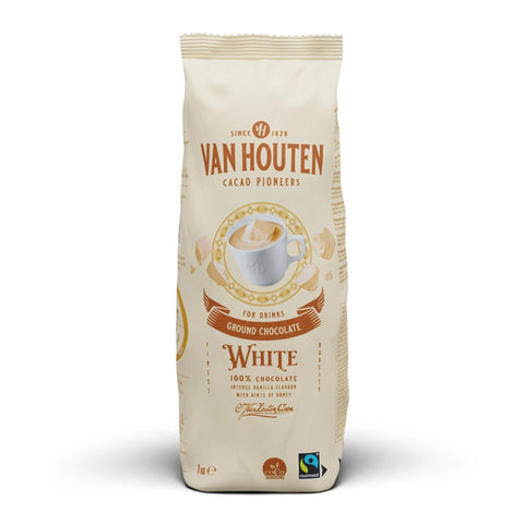 Van Houten Ground White Chocolate 1kg