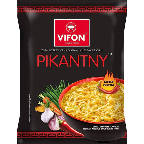 Vifon Chilli Chicken Pikanty Instant Noodles 22 x 70g