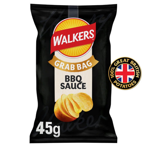 Walkers BBQ Grab Bag 32 x 45g