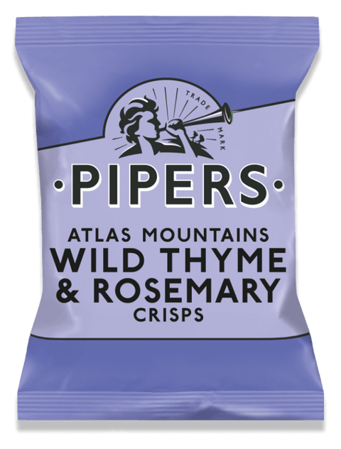 Pipers Christmas Selection Box Gift Bundle | 9 Flavours | 1 of Each Flavour | 40g Bags with Pipers Tote Bag