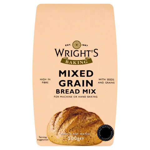 Wrights Mixed Grain Bread Mix 5 x 500g