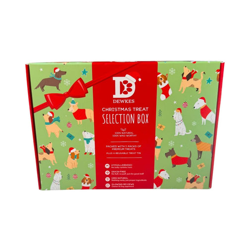 Dewkes Christmas Dog Treat Gift Box, packaging photo 10
