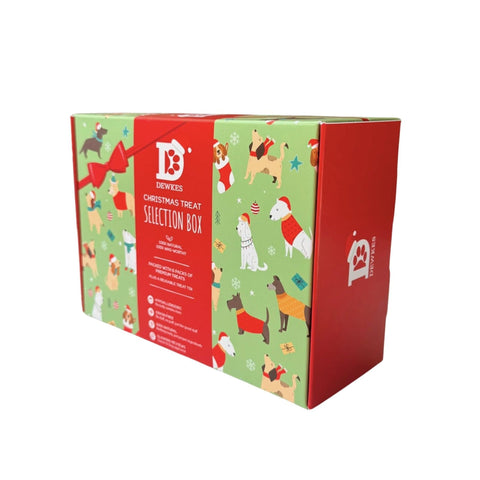 Dewkes Christmas Dog Treat Gift Box, packaging photo 5