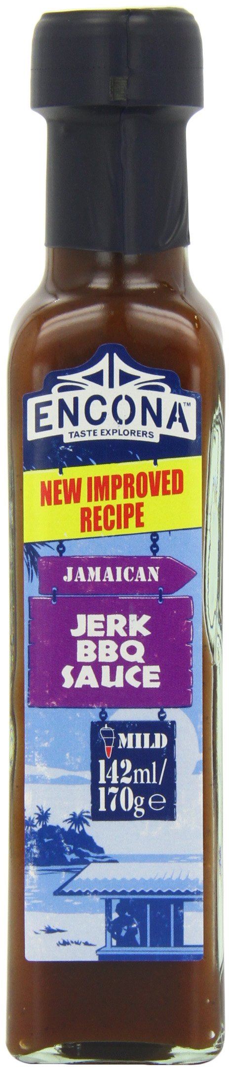 Encona Jamaican Jerk BBQ Sauce 6x142ml