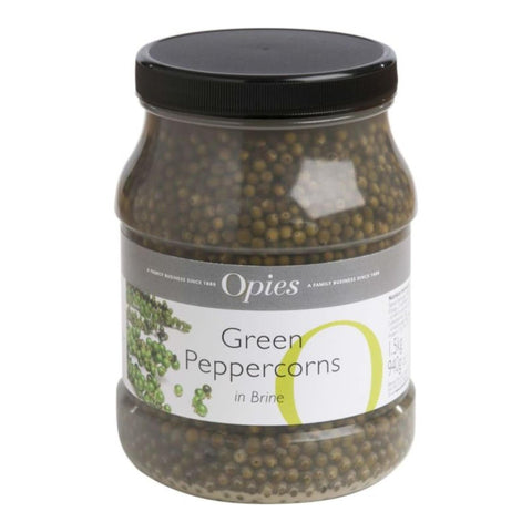 Opies Green Peppercorns in Brine 2x1.5kg