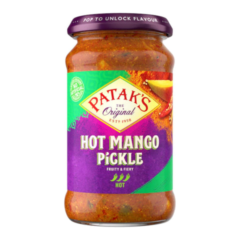 Patak's Hot Mango Pickle 2x283g