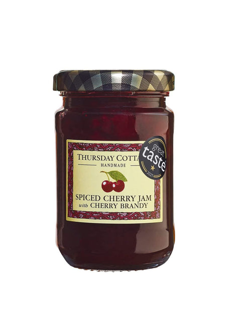 Thursday Cottage Spiced Cherry Jam with Cherry Brandy 6x112g