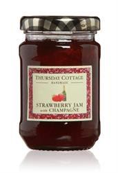 Thursday Cottage Strawberry Jam with Champagne 6x112g