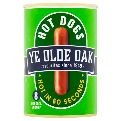 Ye Olde Oak Hot Dogs in Brine 400g