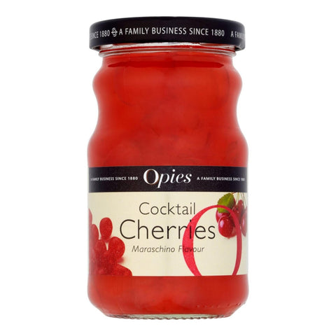 Opies Cocktail Cherries Maraschino Without Stem 6x225g