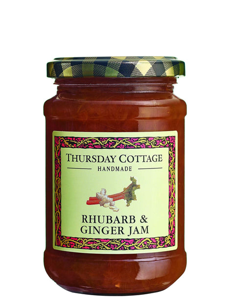 Thursday Cottage Rhubarb and Ginger Jam 340g