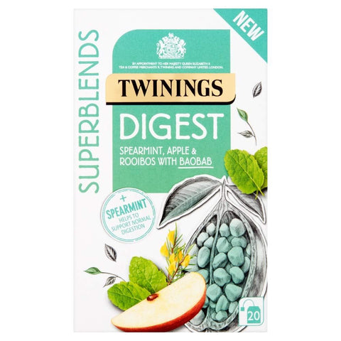 Twinings Digest Spearmint Tea Bags x 20